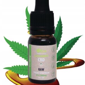 5% olejek KONOPNY CBD | THC CBC CBG CBN | RAW | FULL SPECTRUM