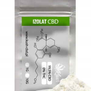 IZOLAT CBD 99,5% | Czysty Kannabidiol | THC free