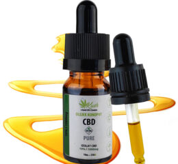 10% olejek KONOPNY CBD | PURE | Izolat CBD | THC FREE