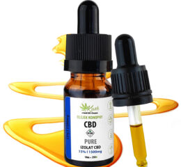 15% olejek KONOPNY CBD | PURE | Izolat CBD | THC FREE