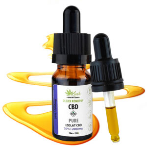 20% olejek KONOPNY CBD | PURE | Izolat CBD | THC FREE