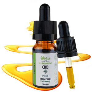 5% olejek KONOPNY CBD | PURE | Izolat CBD | THC FREE