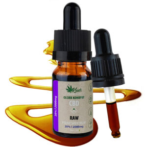 20% olejek KONOPNY CBD | THC CBC CBG CBN | RAW | FULL SPECTRUM
