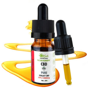 30% olejek KONOPNY CBD | PURE | Izolat CBD | THC FREE
