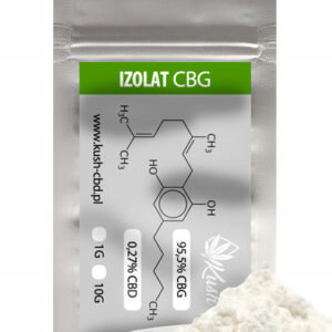 IZOLAT CBG 95,5% | Czysty Kannabigerol | THC free