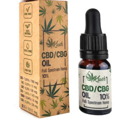 10% olejek KONOPNY CBD + CBG | THC CBC CBN | RAW Full Spectrum