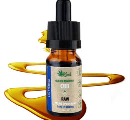 15% olejek KONOPNY CBD | THC CBC CBG CBN | RAW | FULL SPECTRUM
