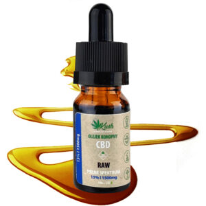 15% olejek KONOPNY CBD | THC CBC CBG CBN | RAW | FULL SPECTRUM