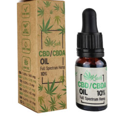 10% olejek KONOPNY CBD + CBDA | THC CBG CBN | RAW Full Spectrum