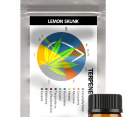 Naturalne terpeny konopne | PROFIL TERPENOWY | LEMON SKUNK