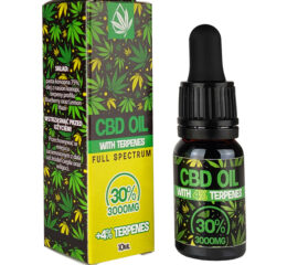 30% olejek KONOPNY CBD + TERPENY | THC CBG | RAW Full Spectrum