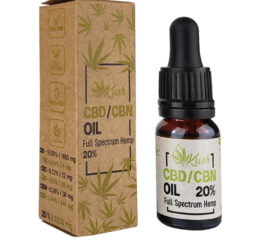 20% olejek KONOPNY CBD + CBN | THC CBG CBDA | RAW Full Spectrum