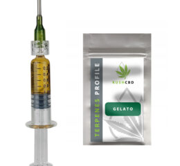 98% LIQUID destylat H4CBD CBN CBG CBC THCV | GELATO | Full Spectrum