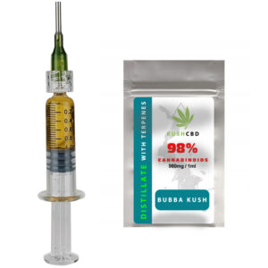 98% LIQUID destylat H4CBD CBN CBG CBC THCV | BUBBA KUSH | Full Spectrum
