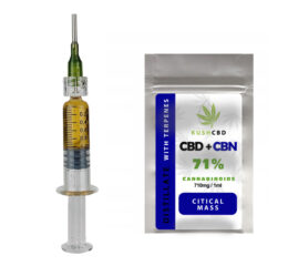 71% LIQUID destylat CBD+CBN | THC CBG | CRITICAL MASS | Full Spectrum