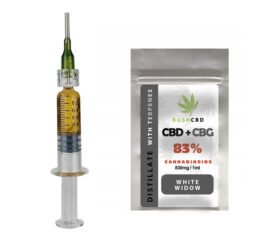 83% LIQUID destylat CBD+CBG | THC CBN | WHITE WIDOW | Full Spectrum