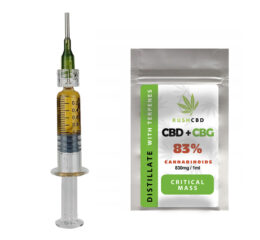 83% LIQUID destylat CBD+CBG | THC CBN | CRITICAL MASS | Full Spectrum